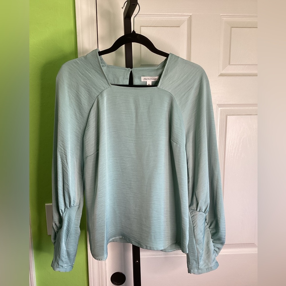 Prologue Square Neck Blouse, size Medium
